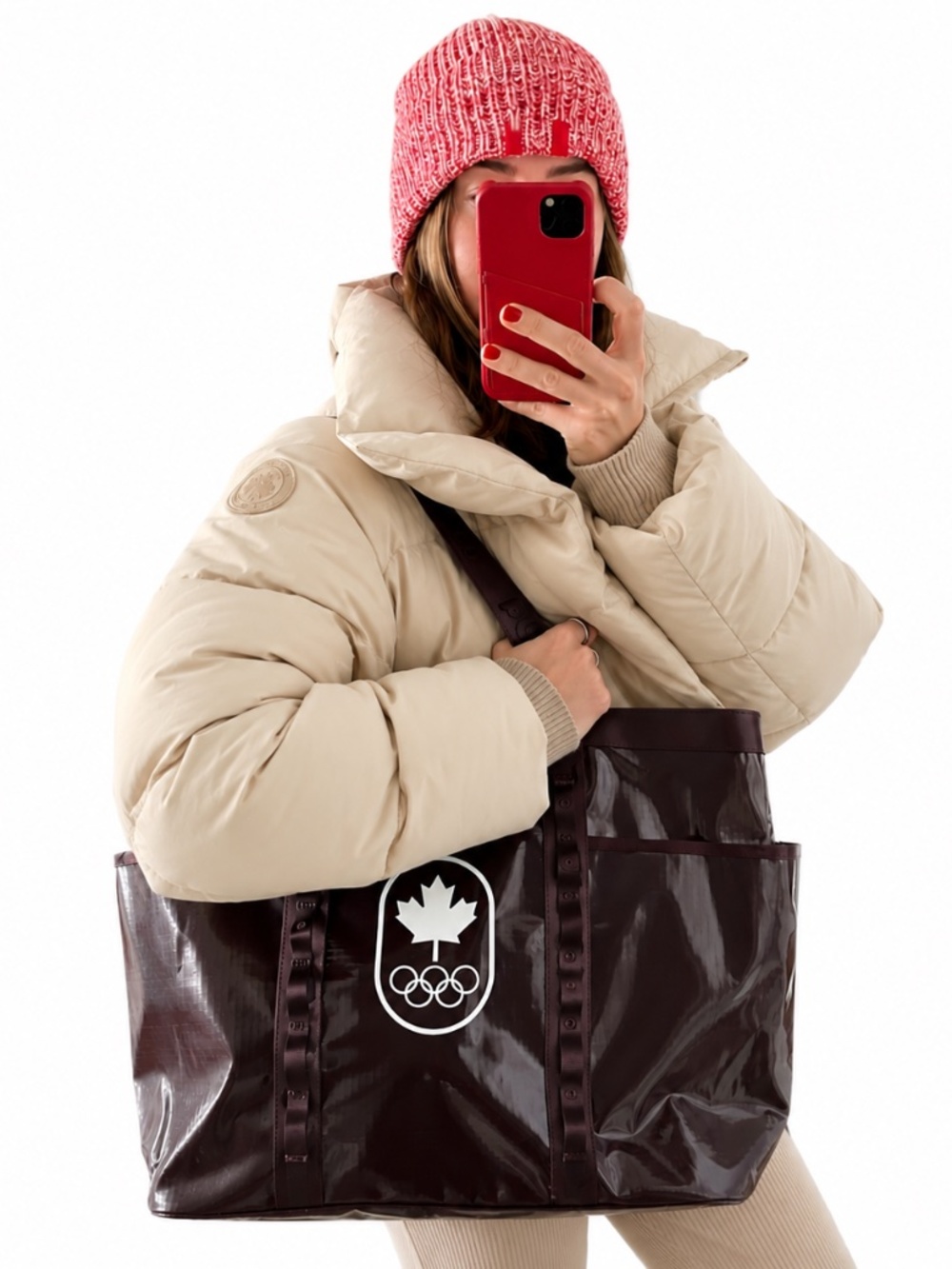 Lululemon Team Canada Olympic Tote Bag 20L NWT